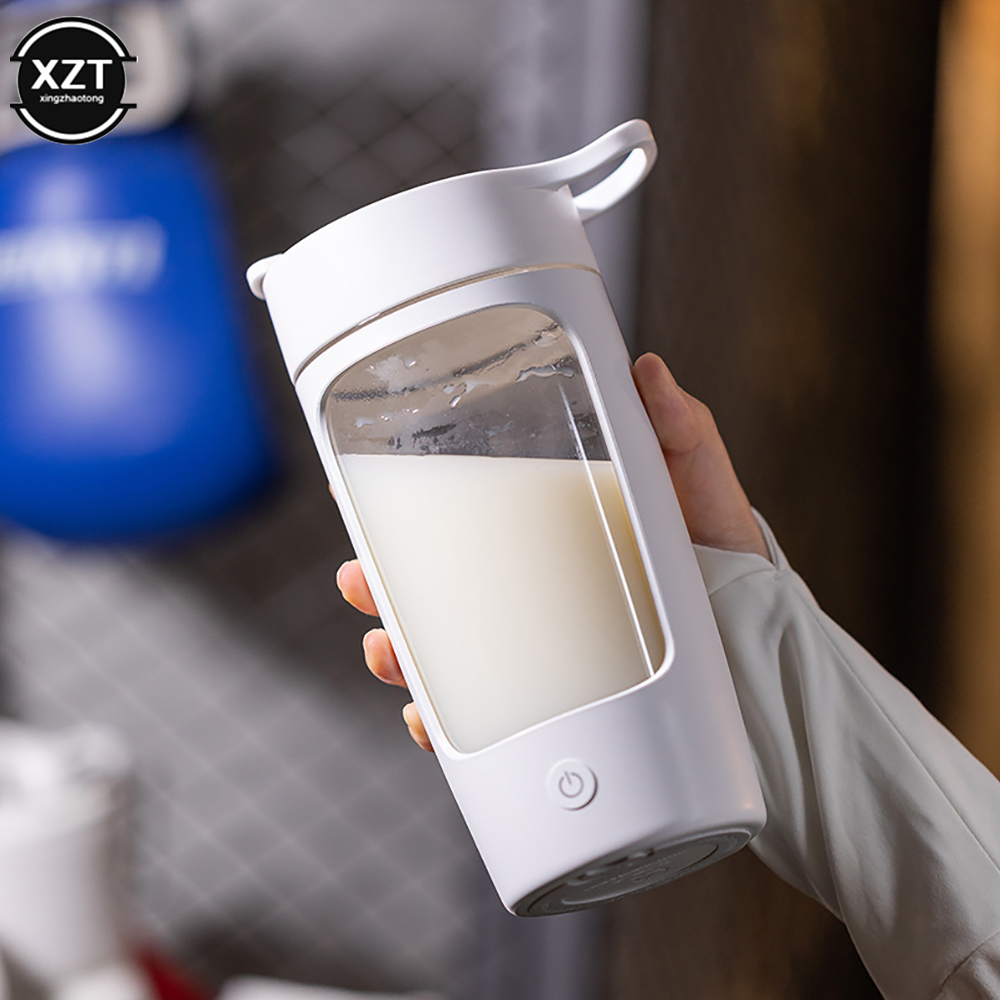 Protein Bar - 650Ml ไฟฟ้าโปรตีน Shaker ขวด USB ชาร์จ