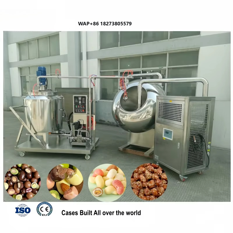 Nuts Mix - เครื่องเคลือบและผสมเม็ดมะม่วงหิมพ์ ราคาโรงงานใหม่ พร้อมสแตนเลส 304 ความจุขนาดใหญ่ ได้รับการรับรอง