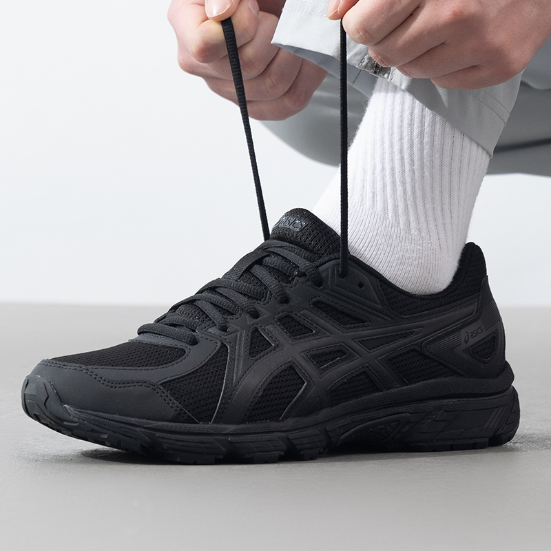 Trail Mix - รองเท้าผู้ชาย Asics Jog 100t(4E) รองเท้าวิ่งลำลองรองเท้ากีฬาสบาย ๆ