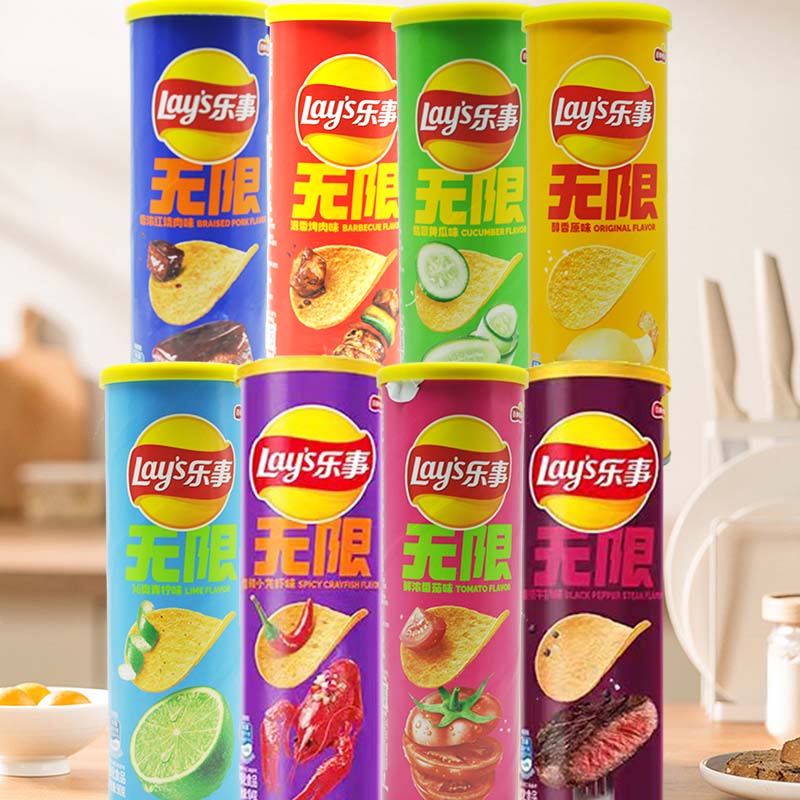 Gummy Candy - เลย์ มันฝรั่งทอดกรอบ 3.18 ออนซ์ (90 กรัม)*3