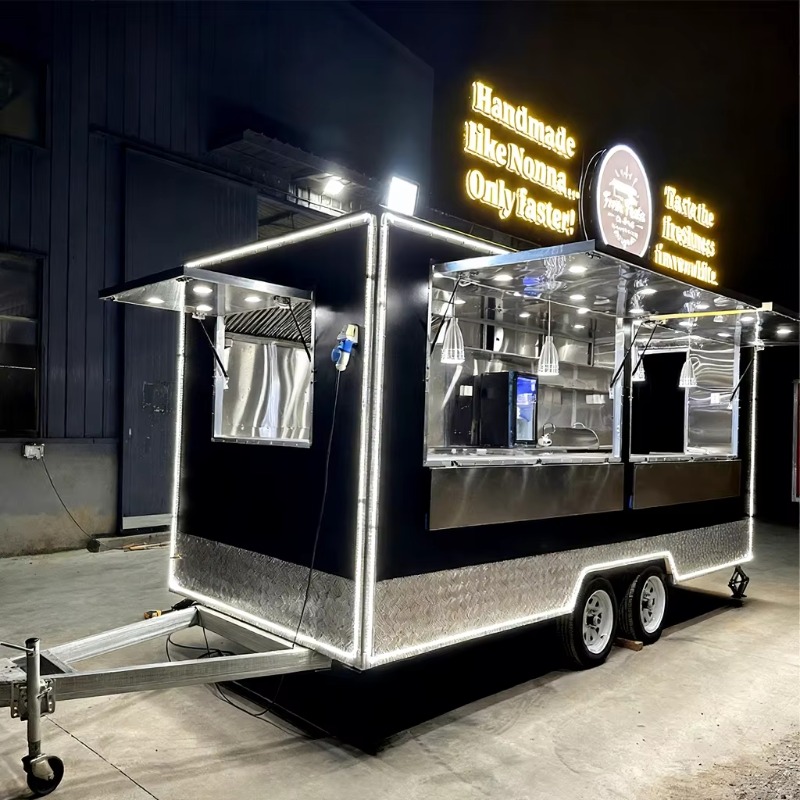 รถขายอาหารเคลื่อนที่ รถพ่วงขาย - Food Snacks Catering บทวิจารณ์และราคา