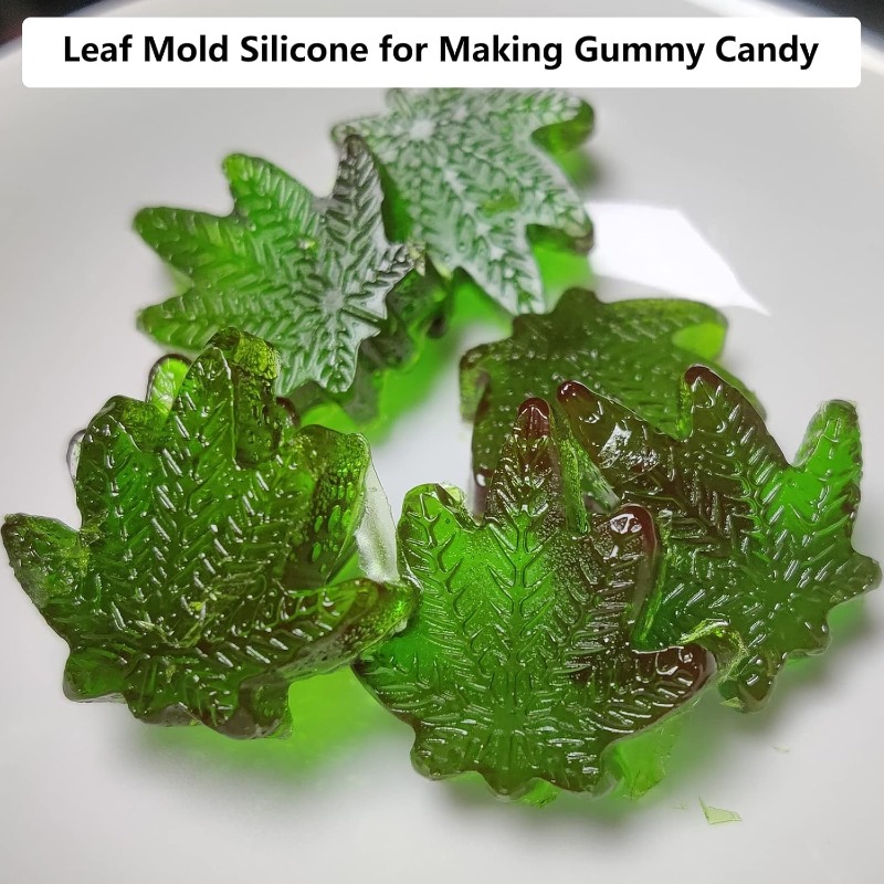 แม่พิมพ์ซิลิโคนรูปใบกัญชา 70 ช - Gummy Candy บทวิจารณ์และราคา