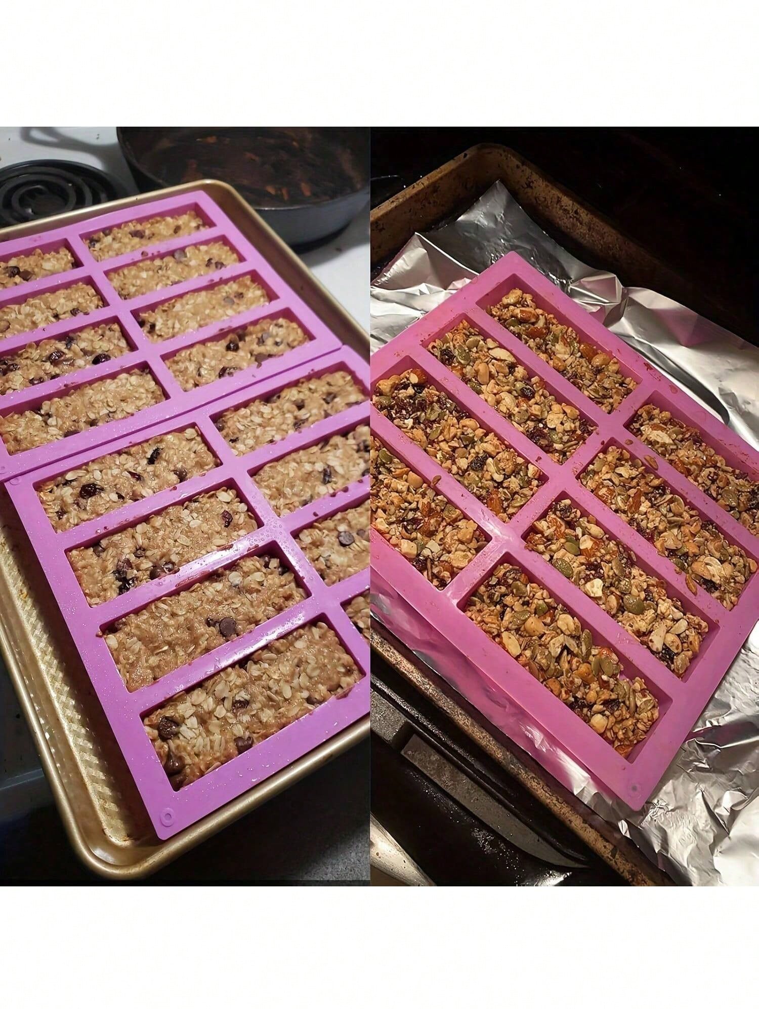 แม่พิมพ์ซิลิโคนสำหรับทำแกรโนล่ - Protein Bar บทวิจารณ์และราคา
