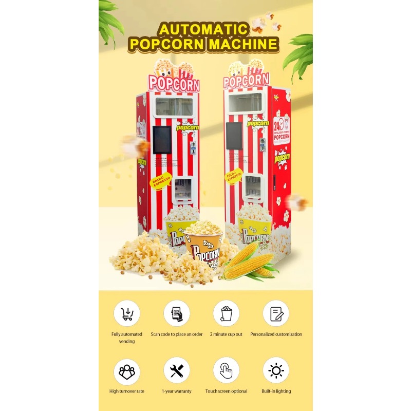 เครื่องทำป๊อปคอร์นอัตโนมัติแบบ - Popcorn บทวิจารณ์และราคา