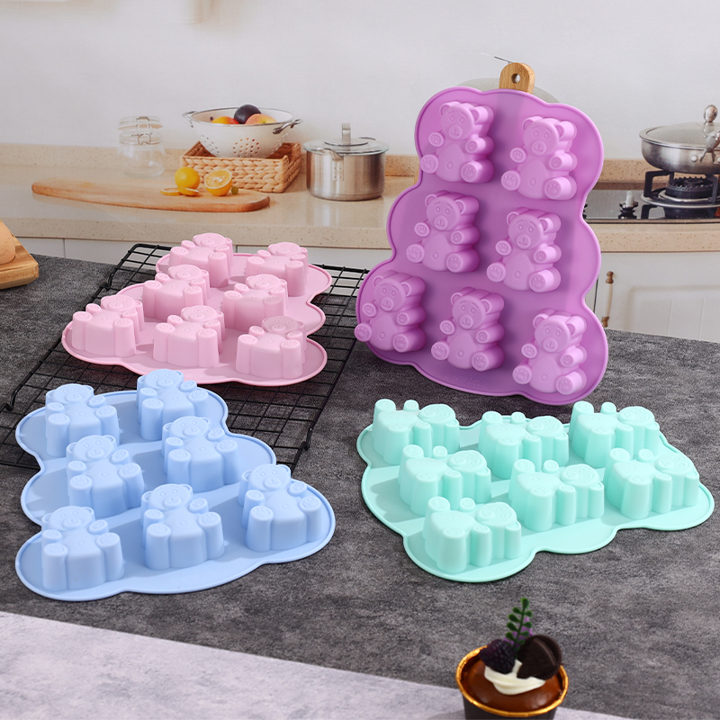 ซิลิโคน Gummy Bear Molds,Jello - Gummy Candy บทวิจารณ์และราคา