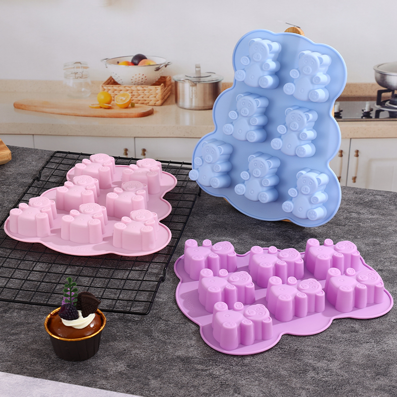 ซิลิโคน Gummy Bear Molds,Jello - Gummy Candy บทวิจารณ์และราคา