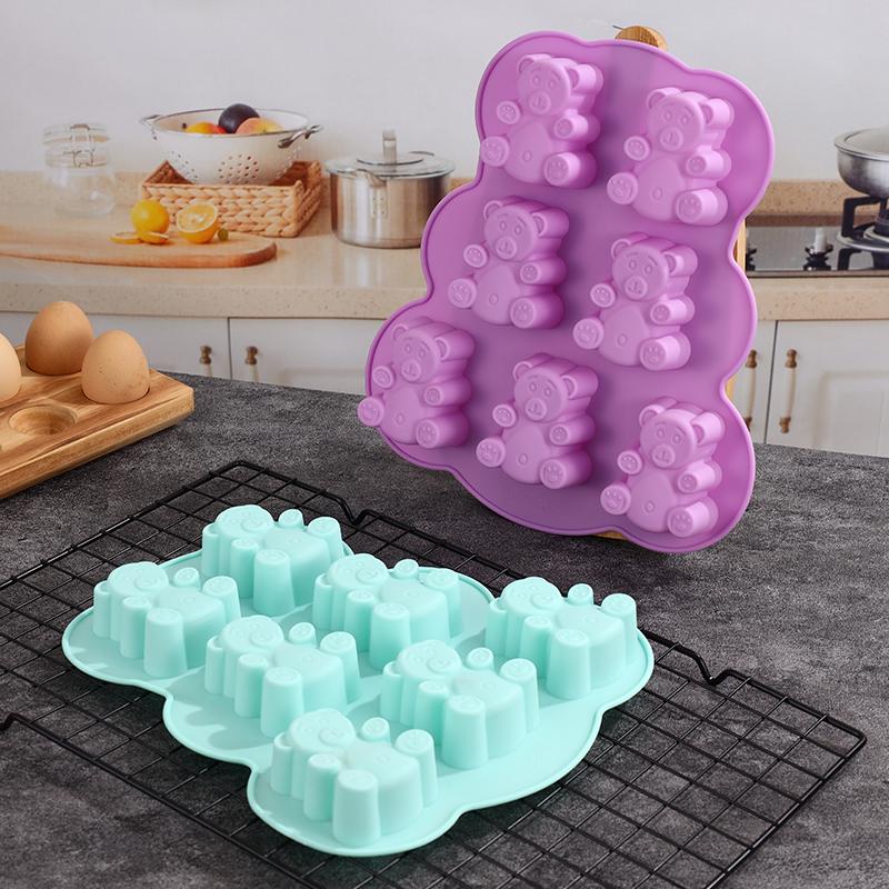 ซิลิโคน Gummy Bear Molds,Jello - Gummy Candy บทวิจารณ์และราคา