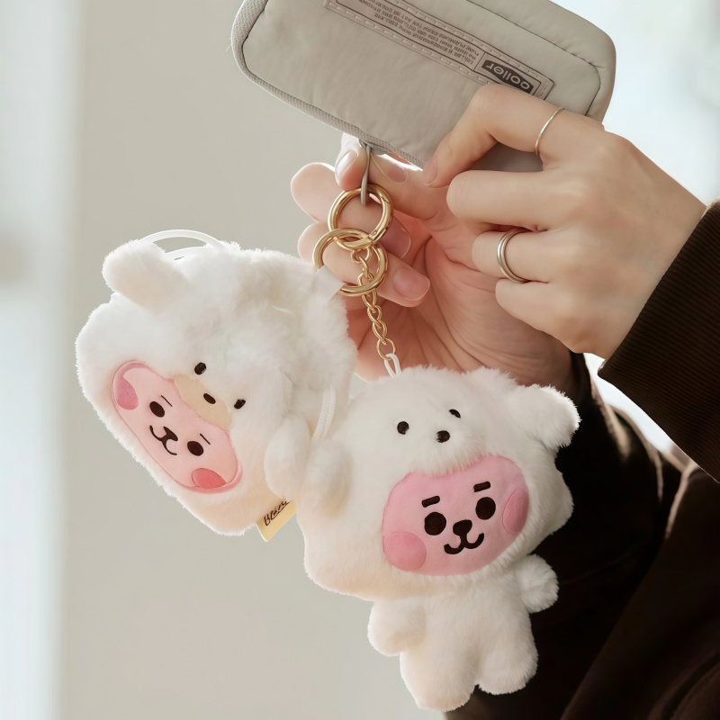 พวงกุญแจตุ๊กตาขนนุ่มน่ารัก รูป - Cookies Pack บทวิจารณ์และราคา
