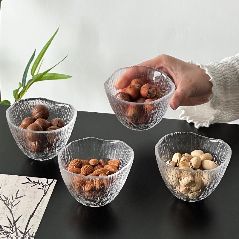 ชุดถาดแก้วใส แบ่งช่องใส่ถั่ว ถ - Dried Fruit บทวิจารณ์และราคา