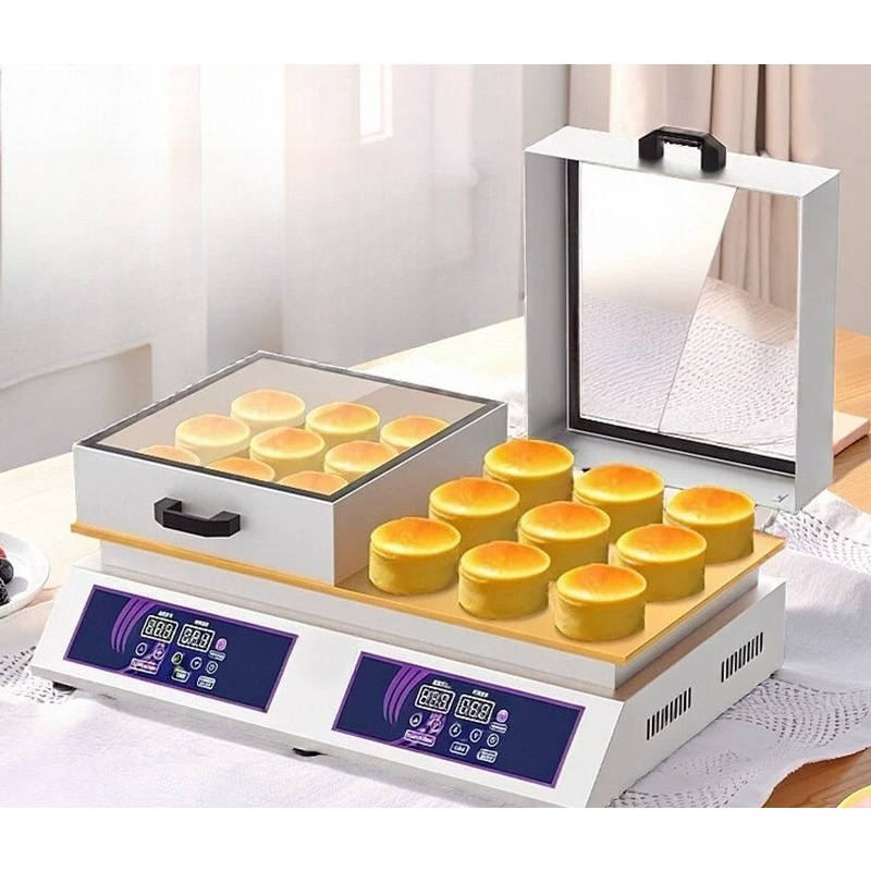 เครื่องทำซูเฟล่แก๊สแบบสองหัว ด - Food Snacks Catering บทวิจารณ์และราคา