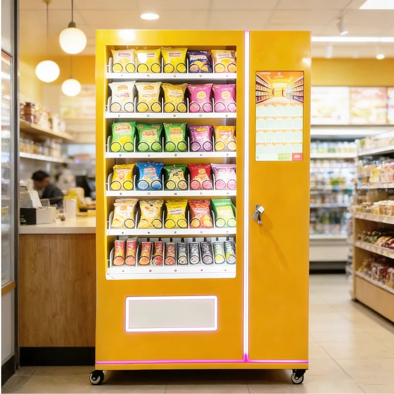 ตู้จำหน่ายขนมขบเคี้ยวอัตโนมัติ - Food Snacks Drinks บทวิจารณ์และราคา