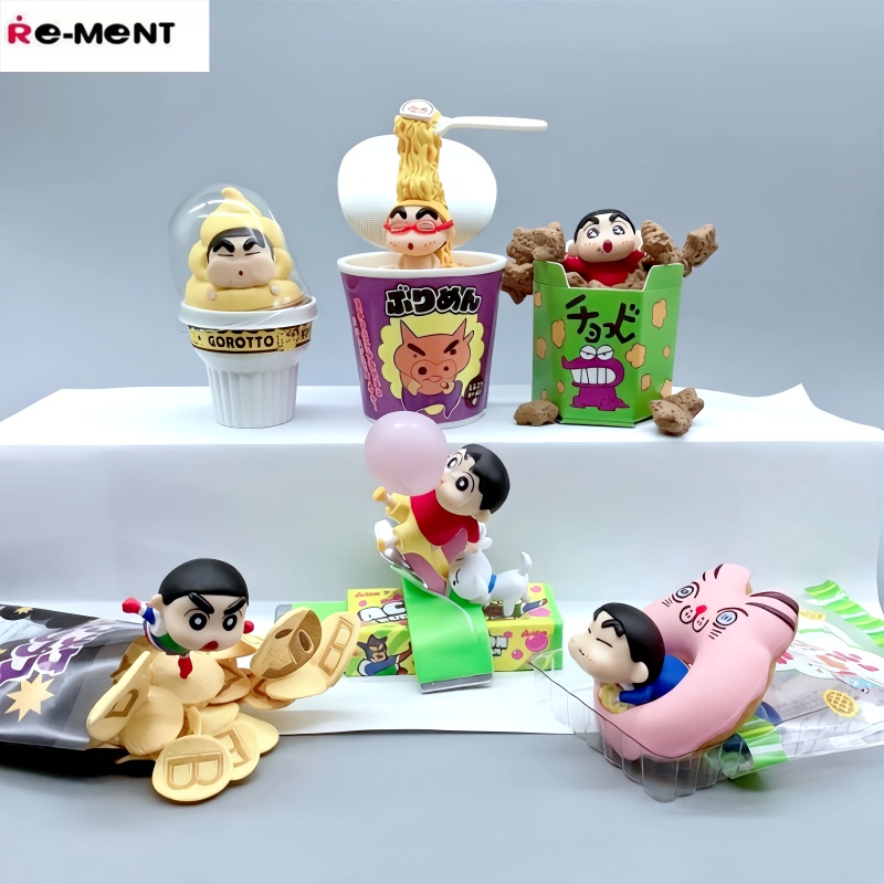 สินค้าพร้อมส่ง Re-ment Crayon  - Chocolate Snack บทวิจารณ์และราคา
