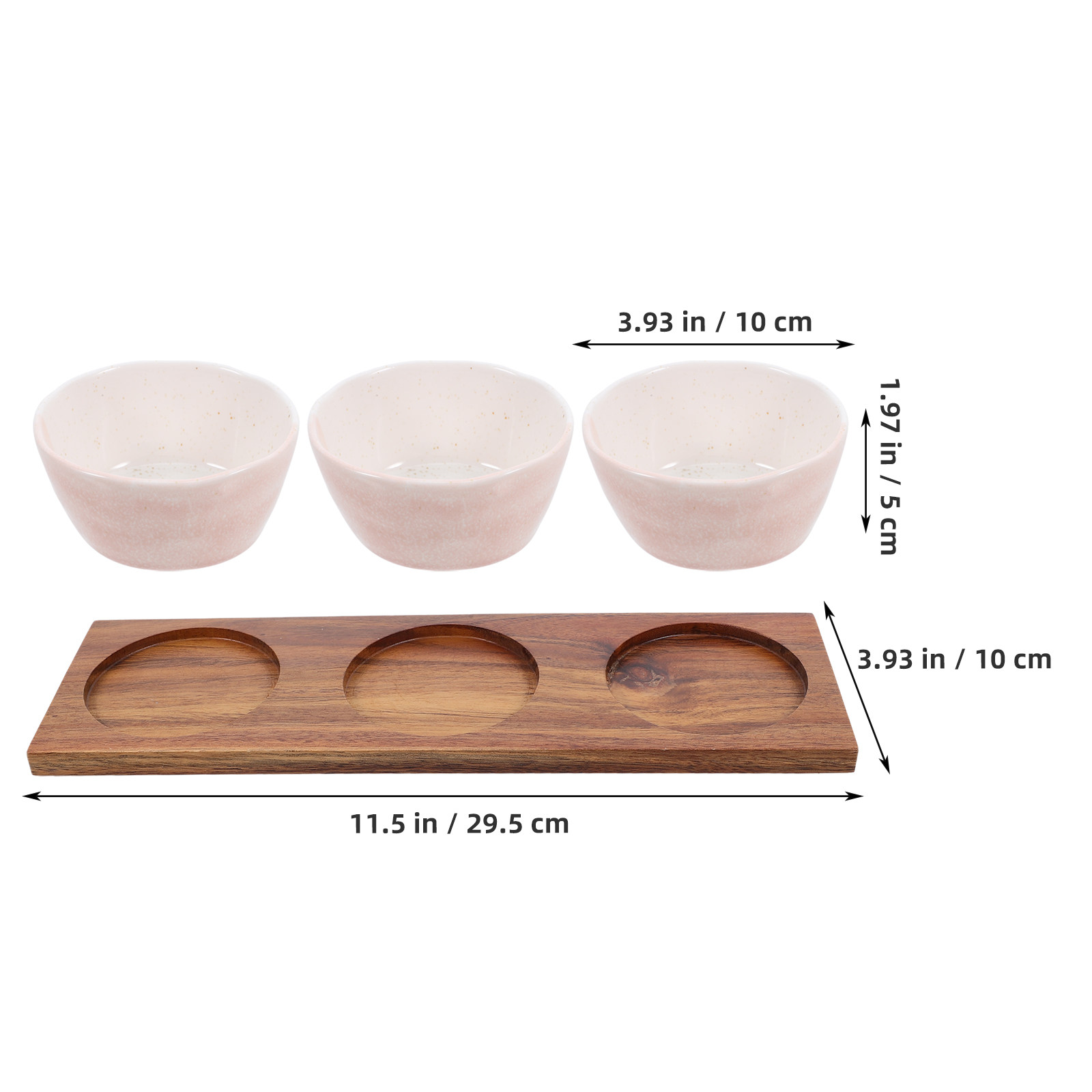 ชุดชามเซรามิกใส่ขนม 1 ชุด พร้อ - Dried Fruit บทวิจารณ์และราคา