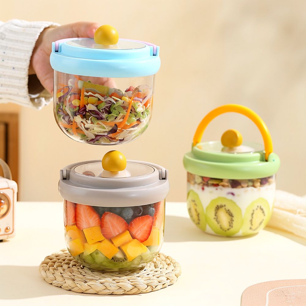 กล่องสลัดพกพาสไตล์อินส์ พร้อมห - Healthy Snacks Food บทวิจารณ์และราคา