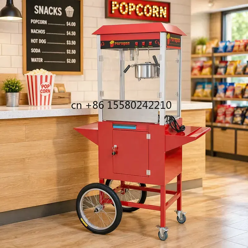 เครื่องทำป๊อปคอร์นอัตโนมัติแนว - Popcorn บทวิจารณ์และราคา