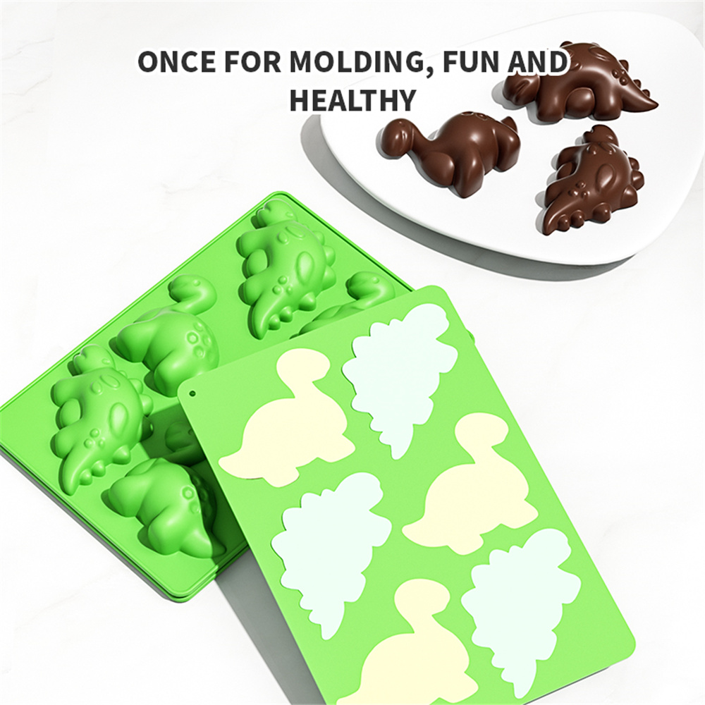 ไดโนเสาร์ซิลิโคนแม่พิมพ์เค้กช็ - Gummy Candy บทวิจารณ์และราคา