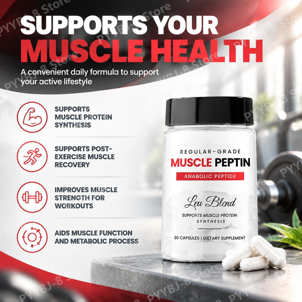 แคปซูลมัสเซิล เปปติน ลีวิน ผสม - Protein Bar บทวิจารณ์และราคา