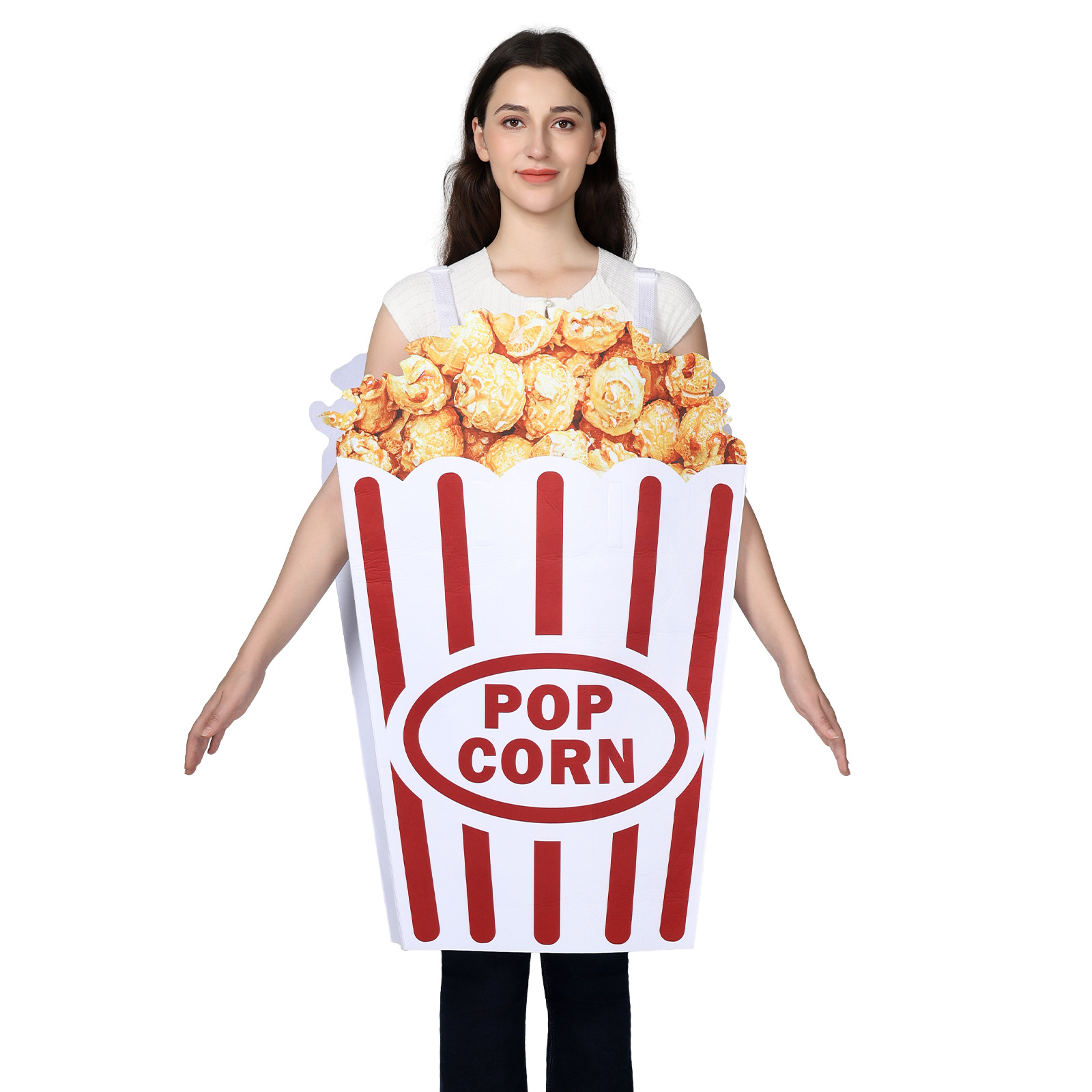 ชุดคอสตูมกล่องป๊อปคอร์นสำหรับผ - Popcorn บทวิจารณ์และราคา