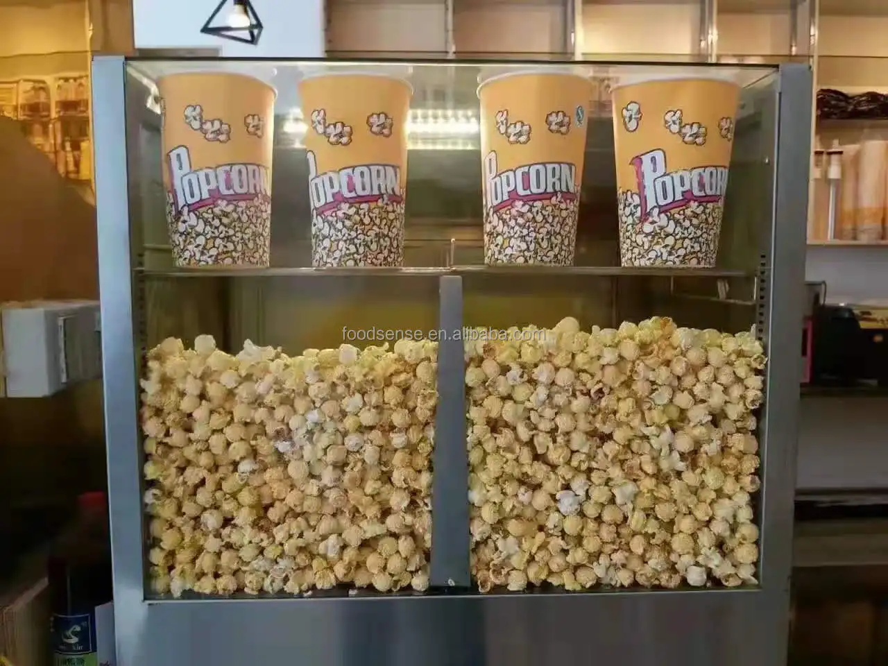 ตู้เก็บป๊อปคอร์นแบบมีฉนวนกันคว - Popcorn บทวิจารณ์และราคา