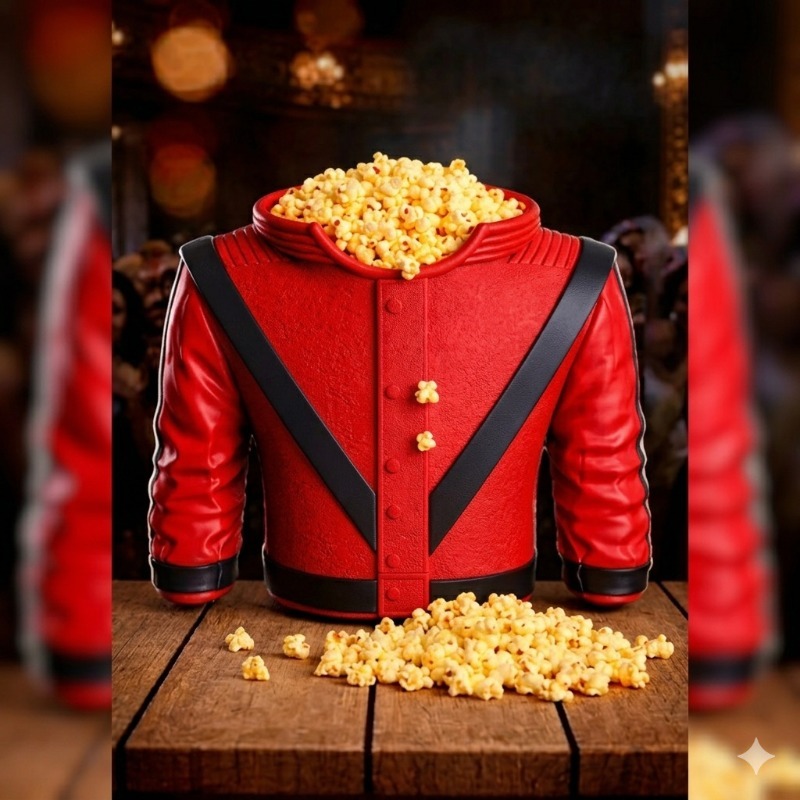 ถังป๊อปคอร์นลายไมเคิล แจ็คสัน  - Popcorn บทวิจารณ์และราคา