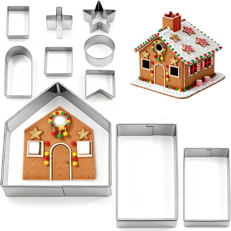 ชุดแม่พิมพ์คุกกี้รูปบ้านขนมปัง - Cookies Pack บทวิจารณ์และราคา
